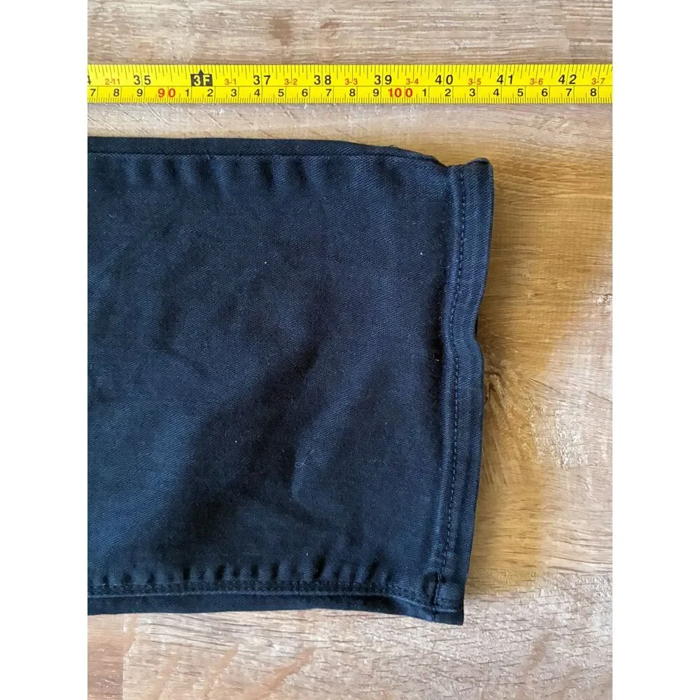 ROARK Black Straight Leg Denim Jeans Pants Trousers  Mens Size 29